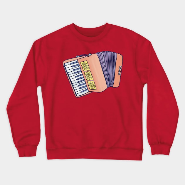 Accordion Crewneck Sweatshirt by ElectronicCloud